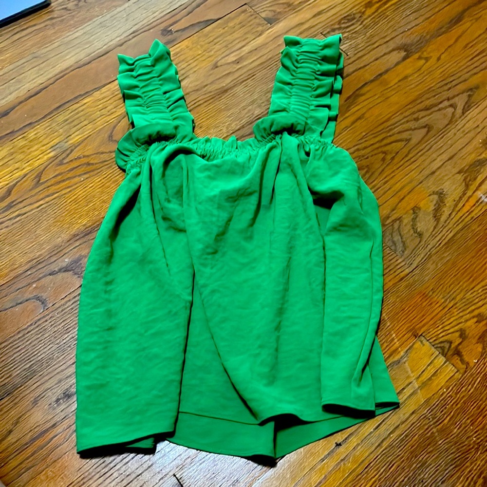 Flowy Green Top